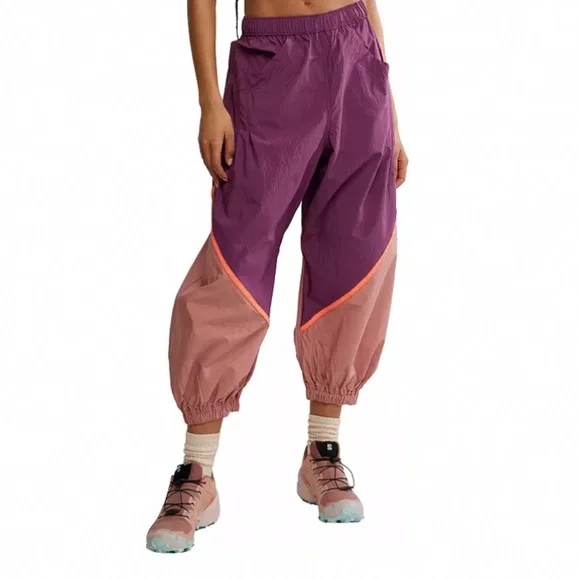 FP Movement Women's Free Throw Pants Mulberry/Mauve Size Small NWT - Picture 5 of 15